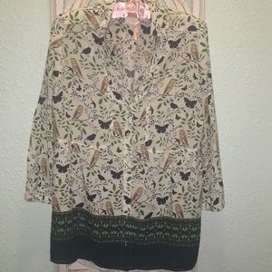 Anthropologie Maeve button-down blouse